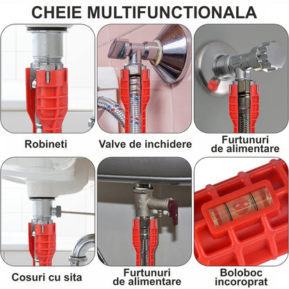 Cheie multifunctionala instalatii sanitare