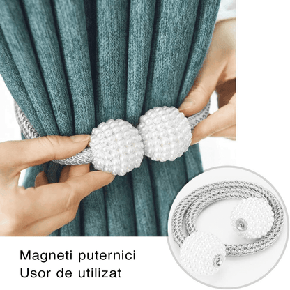 Set 4 Șnururi Magnetice pentru Perdele si Draperii